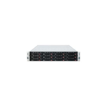 Supermicro SuperServer 6027TR-HTQRF Barebone System - 2U Rack-mountable - Intel C602 Chipset - 4 Number of Node(s) - Socket R LGA-2011 - 2 x Processor Support - Black