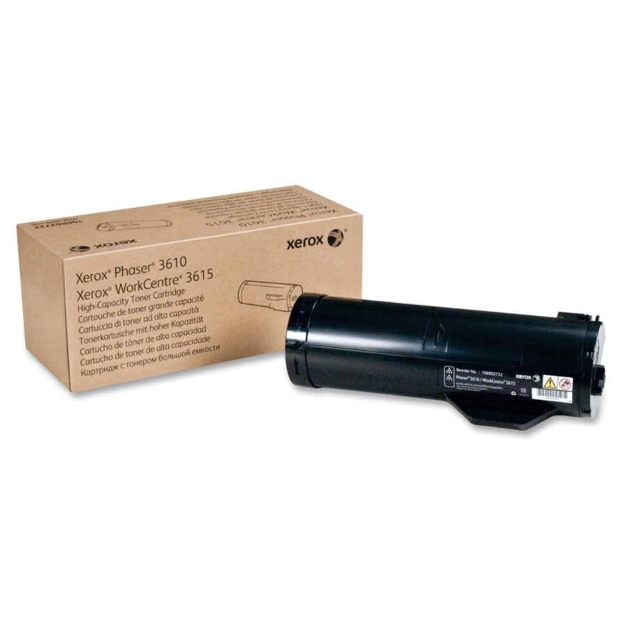 Xerox Phaser 3610 Workcentre 3615 High Yield Black Toner Cartridge ...