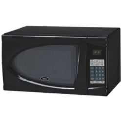 Oster 0.9 Cu Ft Countertop Microwave, Black
