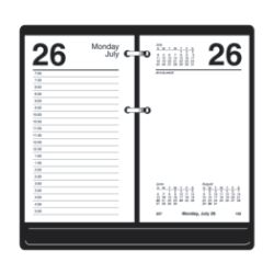 AT-A-GLANCE&reg; 30% Recycled Desk Calendar Refill, 3 1/2" x 6", January-December 2015