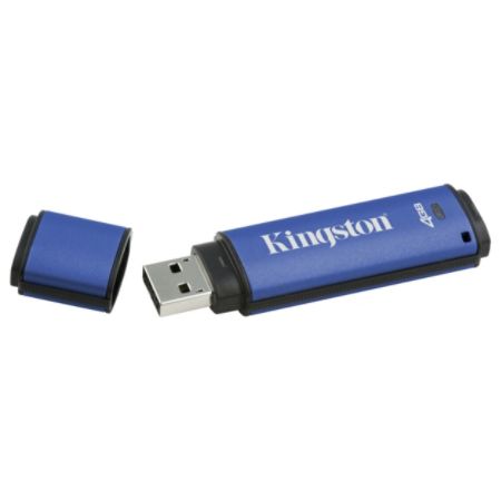 Kingston DataTraveler Vault Privacy USB 3.0 Flash Drive, 4GB