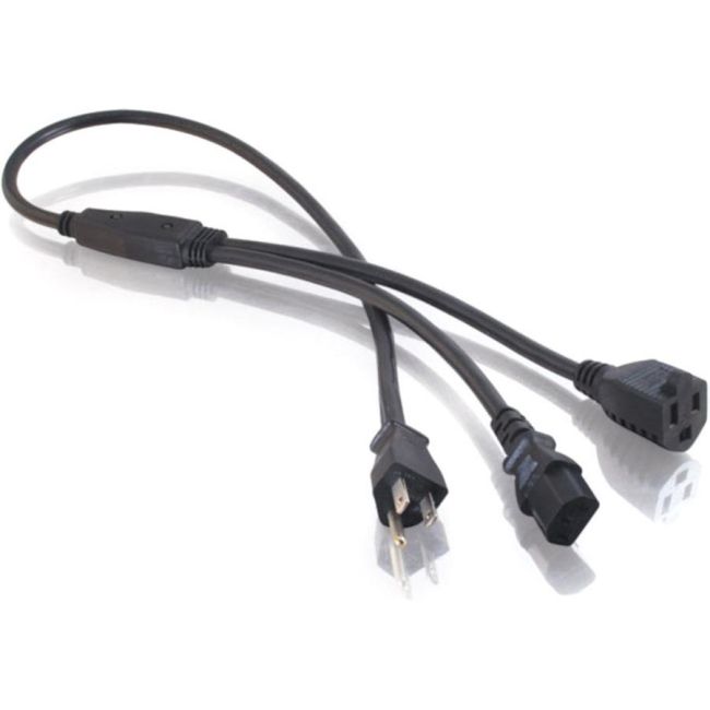 C2G 1-to-2 Power Cord Splitter
