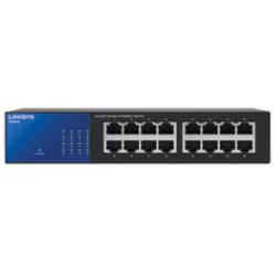 Linksys&reg; 16-Port Gigabit Metallic Ethernet Switch