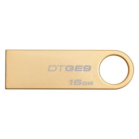 Kingston 16GB USB 2.0 DataTraveler GE9 (Gold Metal casing)