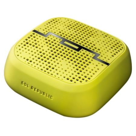 Sol Republic PUNK Speaker System - 6 W RMS - Portable - Battery Rechargeable - Wireless Speaker(s) - Lemon Lime