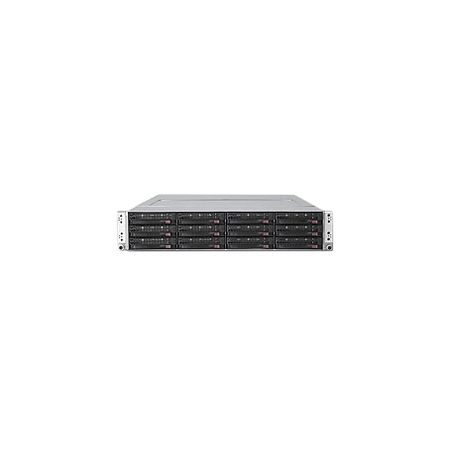 Supermicro SuperServer 6026TT-D6RF Barebone System - 2U Rack-mountable - Intel 5520 Chipset - Socket B LGA-1366 - 2 x Processor Support - Black