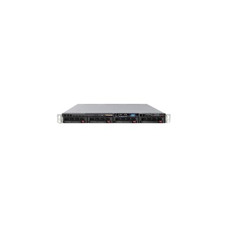 Supermicro SuperServer 5016I-MTHF Barebone System - 1U Rack-mountable - Intel 3420 Chipset - Socket H LGA-1156 - 1 x Processor Support - Black