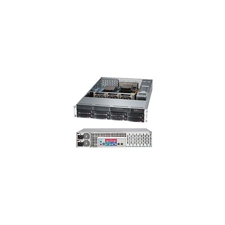 Supermicro SuperServer 6027R-TDARF Barebone System - 2U Rack-mountable - Intel C602 Chipset - Socket R LGA-2011 - 2 x Processor Support