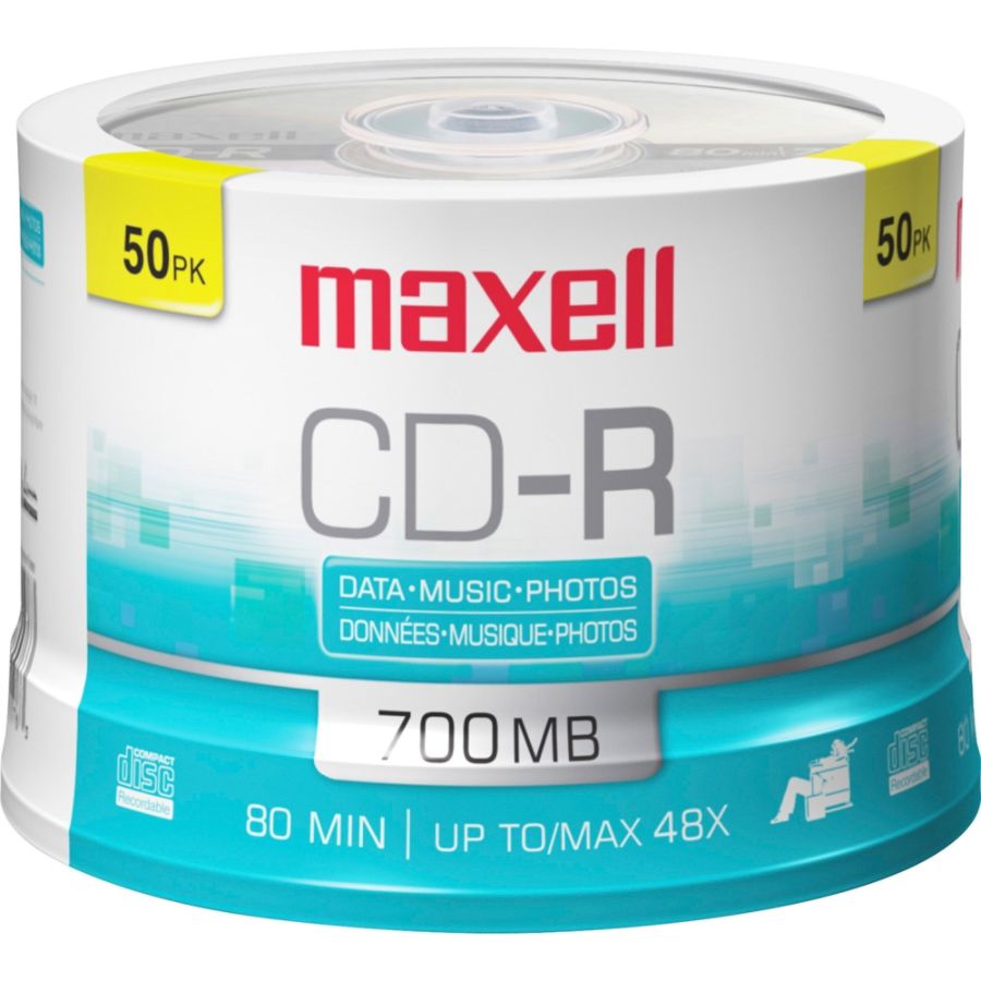 Maxell CD R Media Spindle 700MB80
