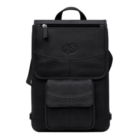 MacCase Leather Flight Jacket Bag For 15" MacBooks&reg;, Black