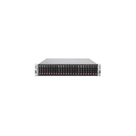 Supermicro SuperServer 2027TR-D70QRF Barebone System - 2U Rack-mountable - Intel C602 Chipset - 2 Number of Node(s) - Socket R LGA-2011 - 2 x Processor Support - Black