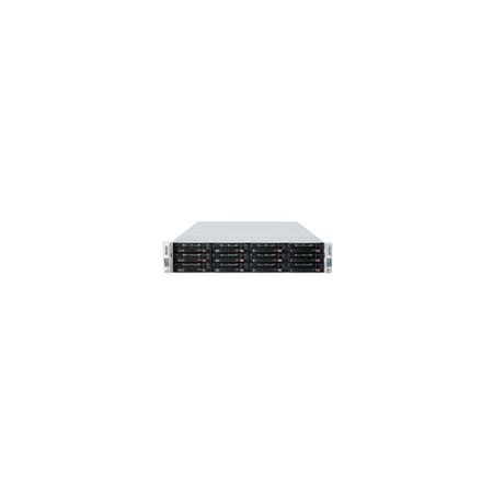 Supermicro SuperServer 6027TR-D71RF Barebone System - 2U Rack-mountable - Intel C602 Chipset - 2 Number of Node(s) - Socket R LGA-2011 - 2 x Processor Support - Black