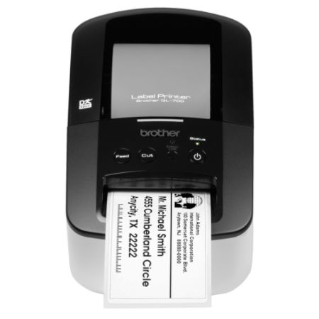 Brother&reg; QL-700 High-Speed Professional Label Printer