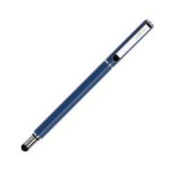Kensington&reg; Virtuoso Stylus And Pen, 2.25" x 8.88" x 0.7", Denim Blue