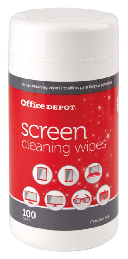 Ativa&trade; Screen-Cleaning Wipes, Pack Of 100