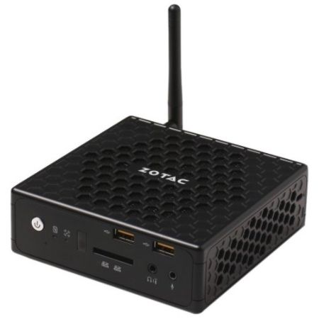 Zotac ZBOX CI320 nano Desktop Computer - Intel Celeron N2930 1.83 GHz - Mini PC