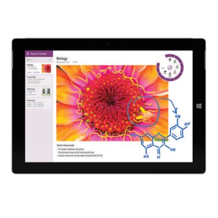 Microsoft&reg; Surface 3 Tablet With 10.8" Full HD Display, Windows&reg; 10, 128GB, Silver