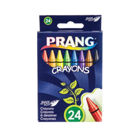 Prang&reg; Soy Crayons, Tuck Box, Box Of 24