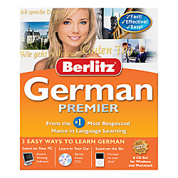 Berlitz German Premier Traditional Disc DVD by Office Depot ...
