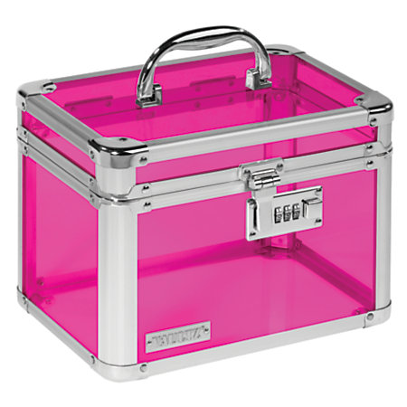 box personal storage vaultz assorted choice colors officedepot