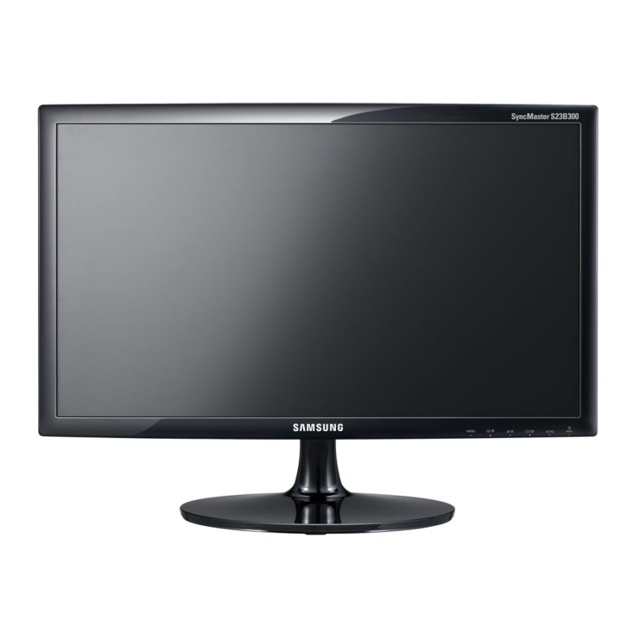 Samsung S23B300B 23" Widescreen LED-Backlit Monitor, Glossy Black