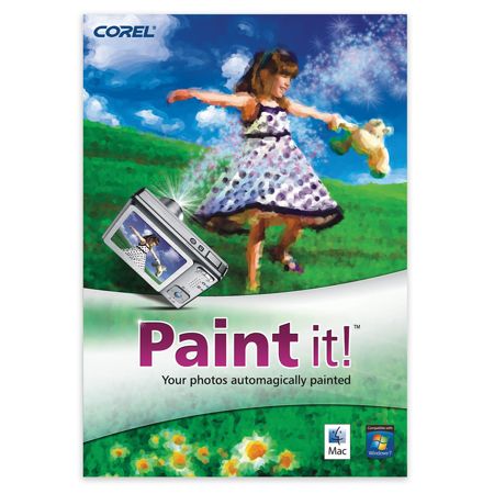Corel&reg; Paint it! Photo, For PC/Mac, Traditional Disc