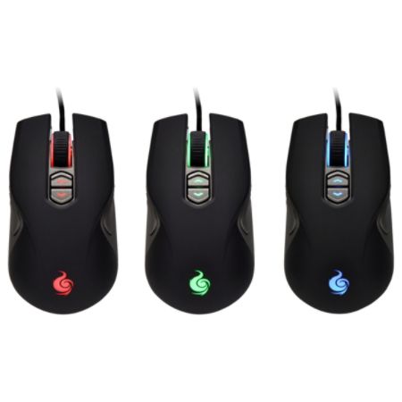 CM Storm Recon - Ambidextrous 4000 DPI Gaming Mouse with Multicolor LEDs for Left and Right Handed Users (Black)
