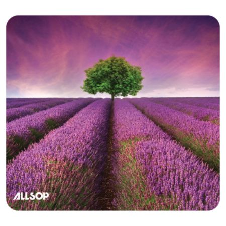 Allsop&reg; Naturesmart Mouse Pad, 8.5" x 8", Purple