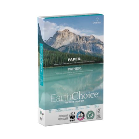 Domtar EarthChoice&reg; Office Paper, 8 1/2" x 14", 20 Lb, FSC Certified, Ream Of 500 Sheets