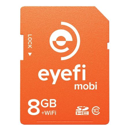 Eyefi Mobi 8GB SDHC Card with 90 Days Free Eyefi Cloud Service