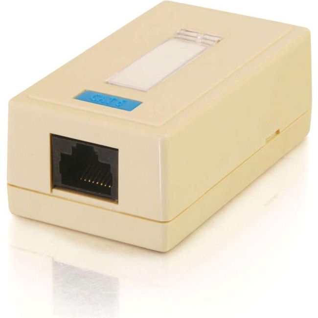 C2G CAT5E Surface Mount Box 1-Port