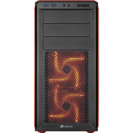 Corsair Graphite Series 230T Windowed Compact Mid Tower Case -Rebel Orange