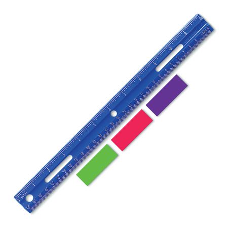 Westcott&reg; Plastic Ruler, 12"