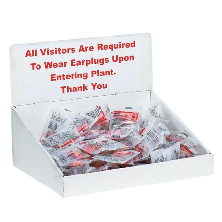 57% Recycled Corrugated Cardboard Counter Tray Displays, 15 3/4"H x 12"W x 6"D, White, Pack Of 10