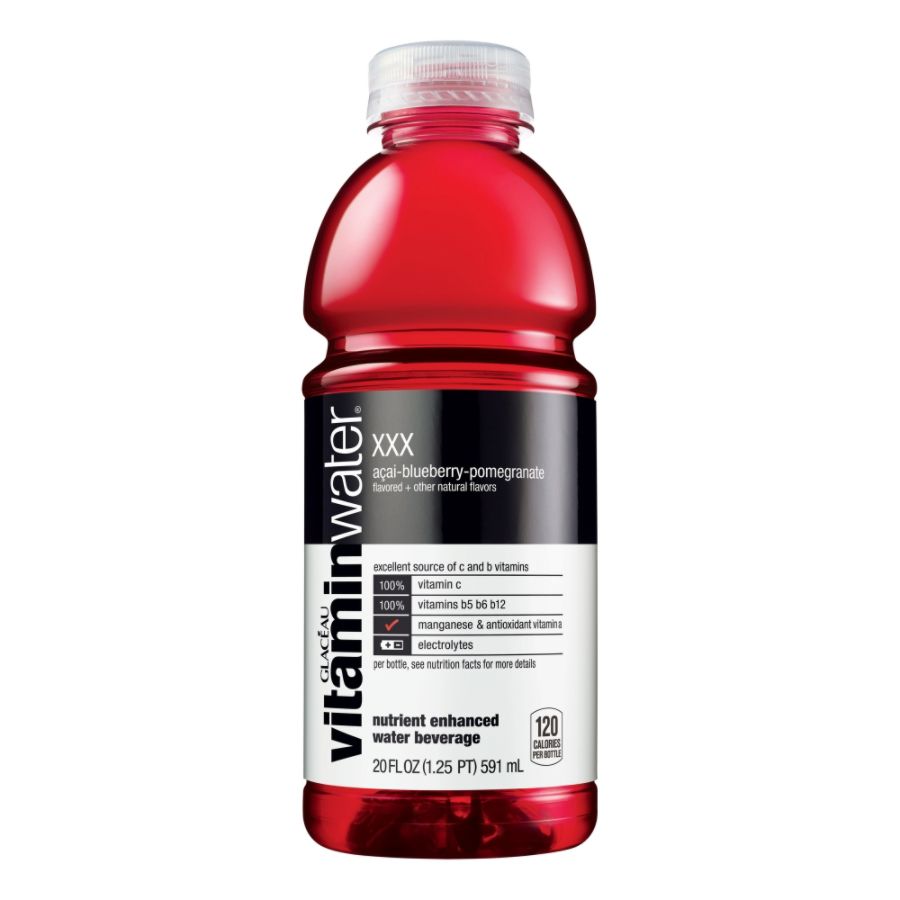 glac&eacute;au vitaminwater&trade; XXX, 20 Oz. Bottles, Case Of 24