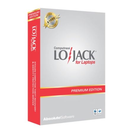 Absolute&reg; Software Lojack For Laptops Premium 3 Year For Mac, Traditional Disc