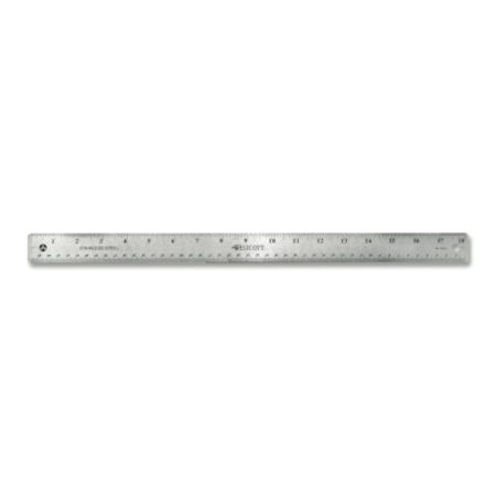 Westcott&reg; Stainless Steel Ruler, 18"/45cm