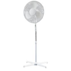 Atlantic Breeze 18" Pedestal Fan, Light Gray