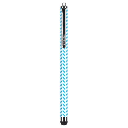 Targus&reg; Patterned Stylus, Blue Chevron