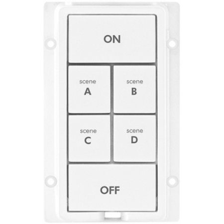Insteon 2401WH6 6-Button Change Kit for KeypadLinc, White