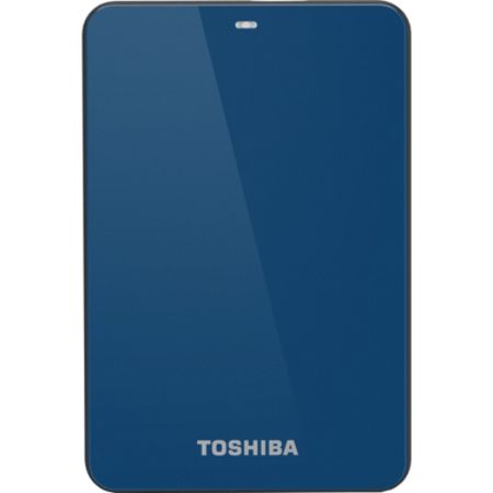 Toshiba Canvio Connect 2TB External USB 3.0 Portable Hard Drive, Blue