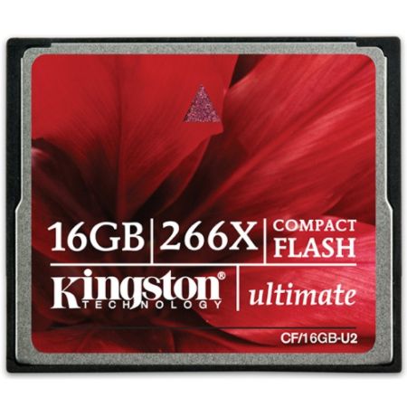 Kingston 16GB Ultimate CompactFlash Card - 266x
