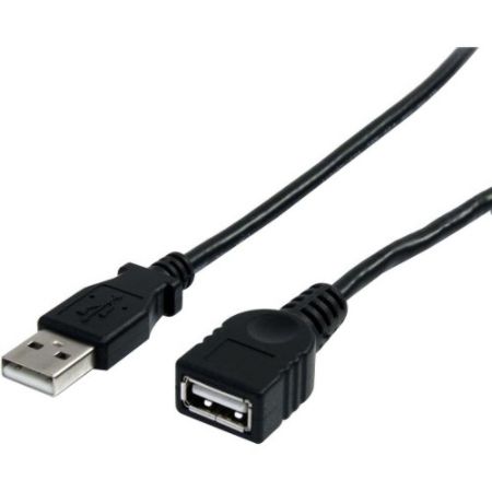 StarTech.com 6 ft Black USB 2.0 Extension Cable A to A - M/F