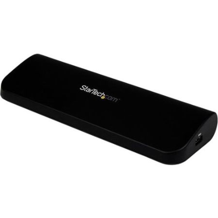 StarTech.com Universal USB 3.0 Laptop Docking Station - Dual Video HDMI DVI VGA with Audio and Ethernet