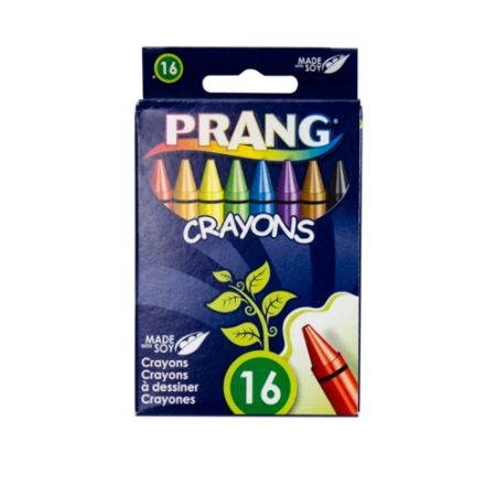 Prang&reg; Soy Crayons, Tuck Box, Box Of 16