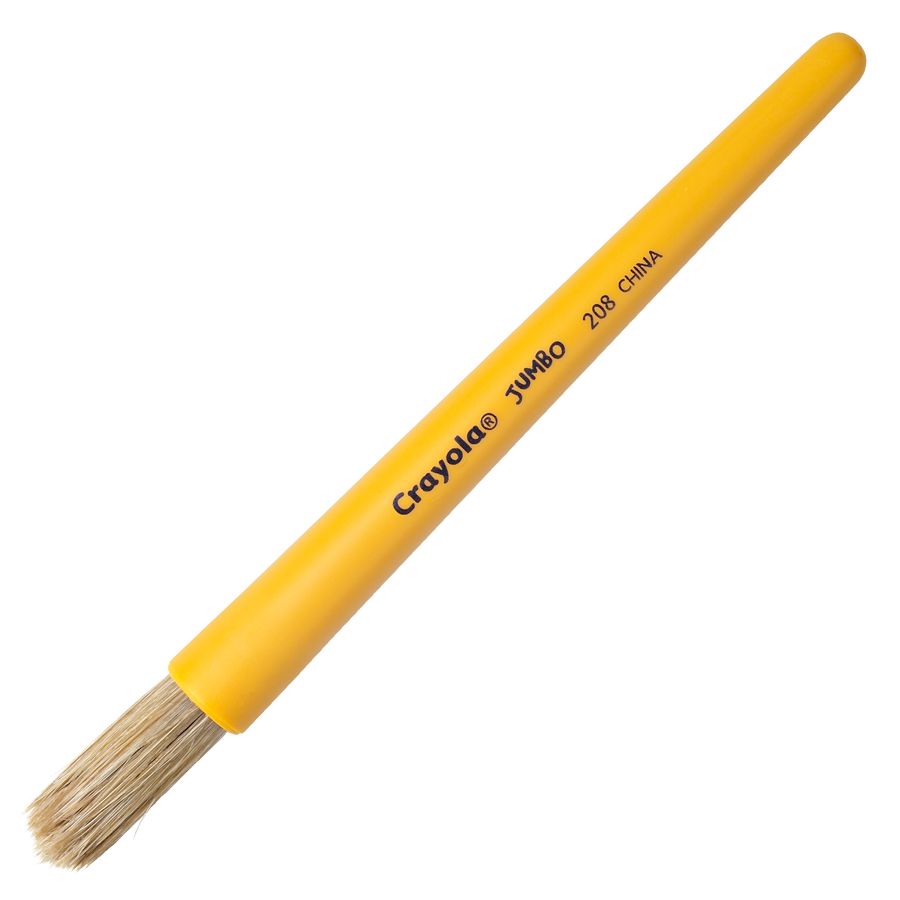 Crayola Jumbo Brush Filbert Bristle Camel