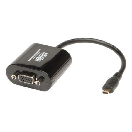 Tripp Lite Micro HDMI to VGA Converter, Adapter for Smartphones / Tablets / Ultrabooks