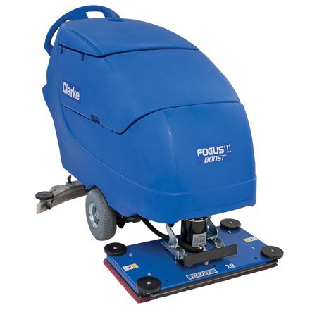 Clarke&reg; Focus II BOOST 28" Walk Behind Auto Scrubber With Onboard Chemical Mixing System