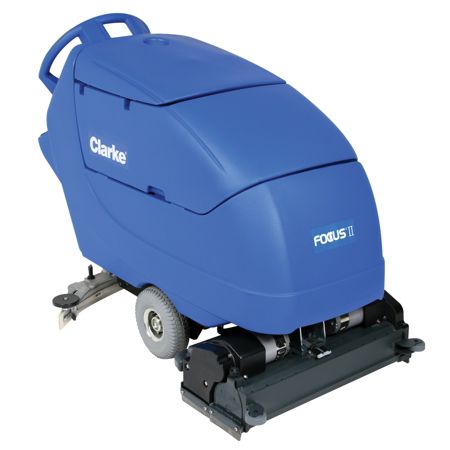 Clarke&reg; Focus II 28" Cylindrical Walk Behind Auto Scrubber With Onboard Chemical Mixing System