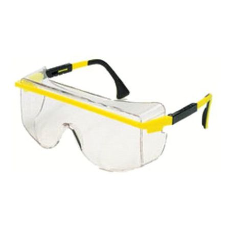 UVEX ASTRO OTG 3001 SAFETY SPECTACLE BLACK FRAME